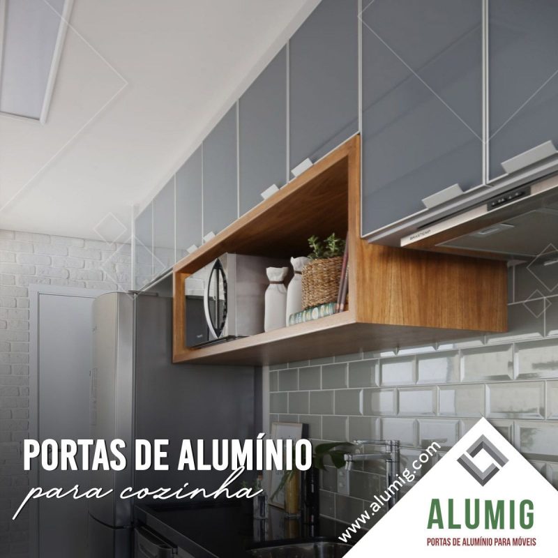 Porta de Alumínio Para Cozinha - Alumig - Portas e Acessórios de ...